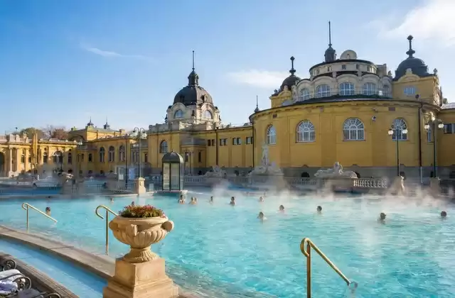 Nas Termas Széchenyi
