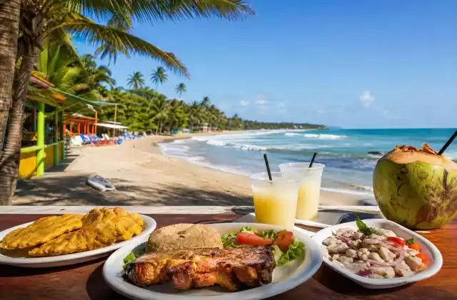 Nos quiosques de Luquillo