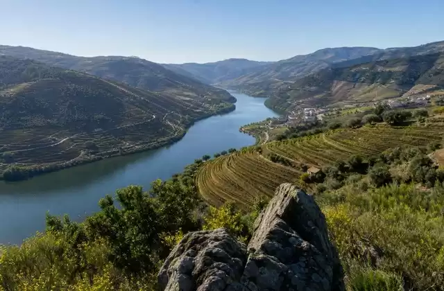 O miradouro de São Leonardo de Galafura
