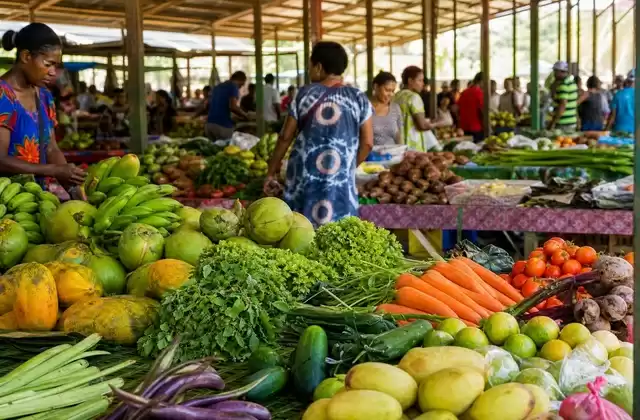 Mercado central de Honiara