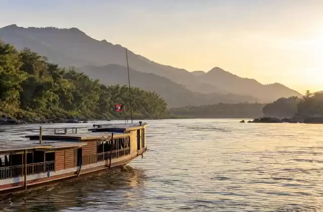 Mekong zwischen Huay Xai und Luang Prabang