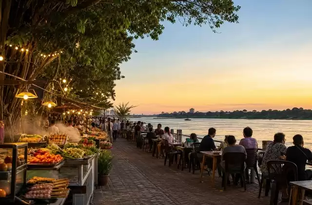 Mekong-Uferpromenade