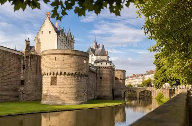 O castelo dos duques da Bretanha