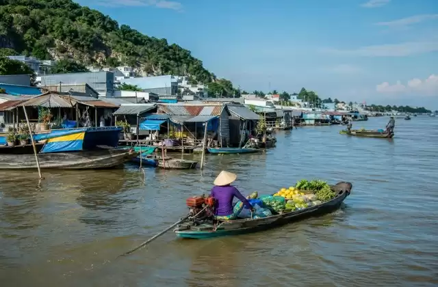 Chau Doc e a vida junto à água