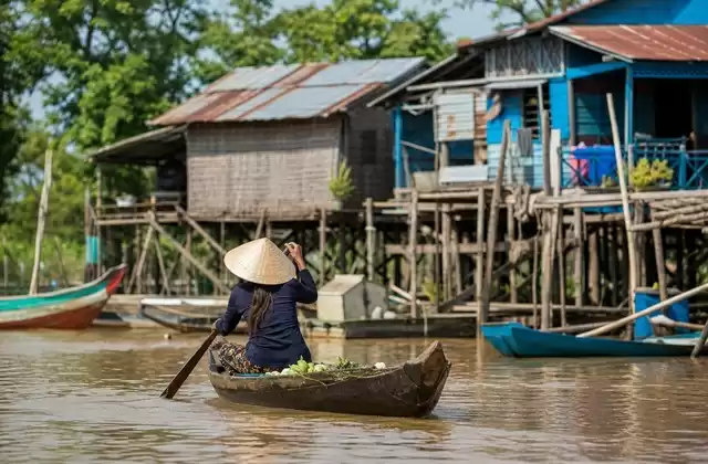 As aldeias ribeirinhas do Camboja