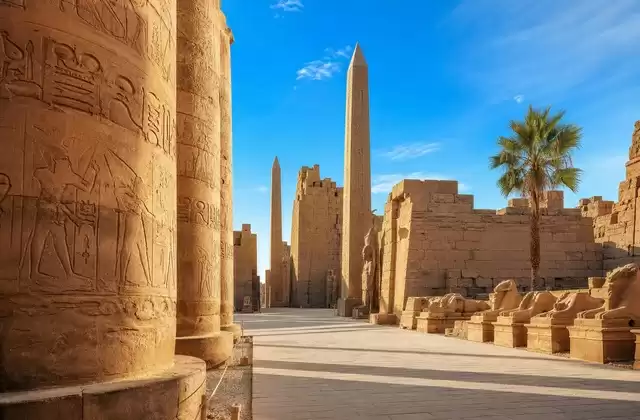 O templo de Karnak em Luxor