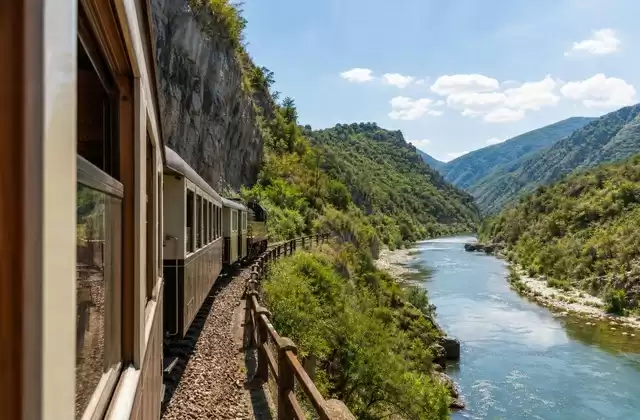 O comboio da Ardèche
