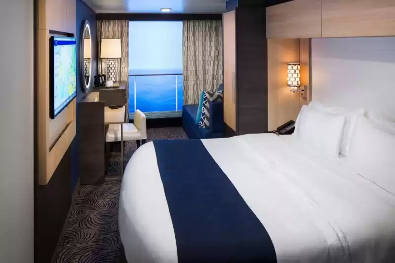 Cabine interna com varanda virtual