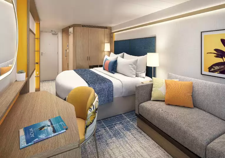 Cabine interior espaçosa